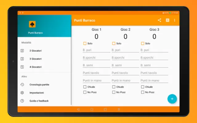 Points Buraco scorekeeper android App screenshot 1