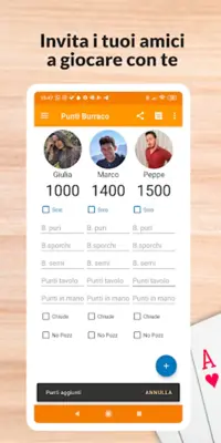 Points Buraco scorekeeper android App screenshot 7